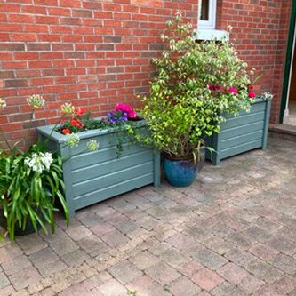 Dublin Planters Tall and Long Planter